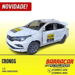SUCATA Fiat Cronos 2021 1.3 Drive Flex 4p PARA RETIRADA DE PEÇAS
