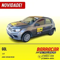 SUCATAGol 1.6 MSI Flex 8V 5p 2019  PARA RETIRADA DE PEÇAS